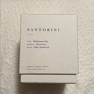Santorini Scented Candle